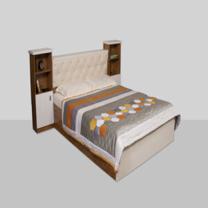 queen wooden bed
